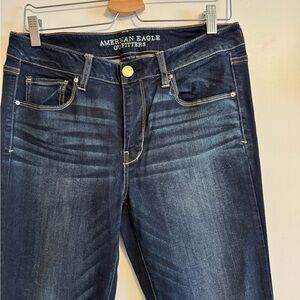 American Eagle Outfitters Skinny Jeans in Dark Indigo